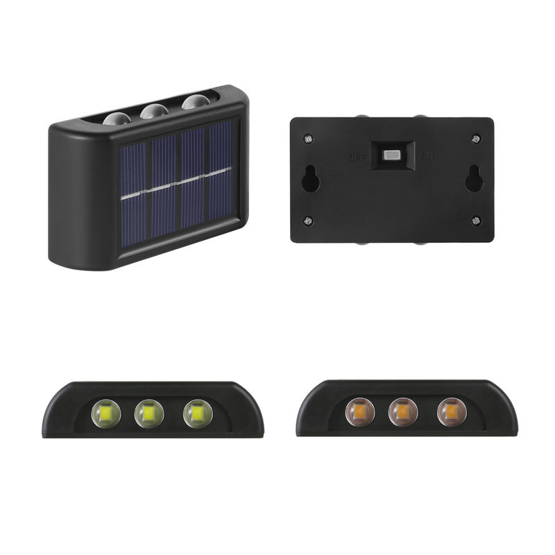 Gloeiende Waterdichte Lichte 600mah Zonne LEIDENE van de Atmosfeermuur Openlucht Decoratieve Tuin