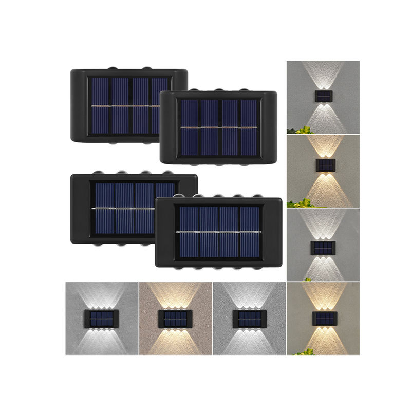 Gloeiende Waterdichte Lichte 600mah Zonne LEIDENE van de Atmosfeermuur Openlucht Decoratieve Tuin