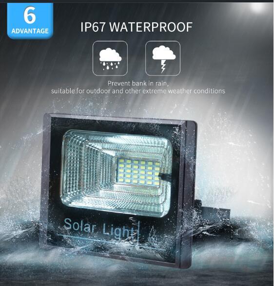 Zonnevloed Licht 40W IP67 van het Zonneadvisement LEIDENE LEIDEN Vloed Lichte Zonneaanplakbord Licht