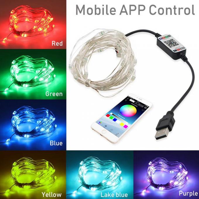 Van de nieuwe LEIDENE Lamp van USB Koperlamp de Openlucht Waterdichte met Groothandel van het de Lampkoord van de Laag Voltage de Decoratieve Kleur