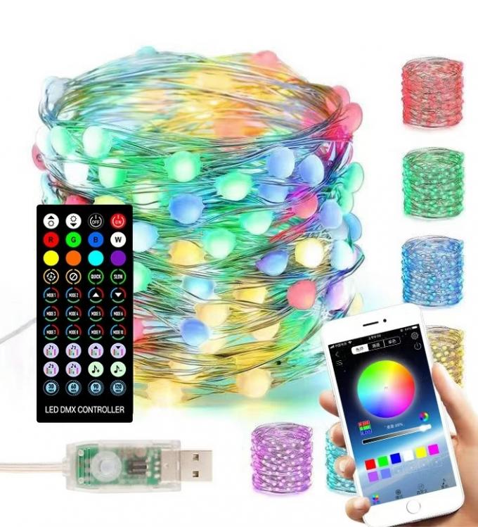 Binnen Openlucht Decoratieve Micro Mini Fairy Light voor het Festival van de LEIDENE van de Kerstmisvakantie het Koordlicht Koperdraad