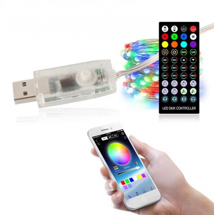 Binnen Openlucht Decoratieve Micro Mini Fairy Light voor het Festival van de LEIDENE van de Kerstmisvakantie het Koordlicht Koperdraad
