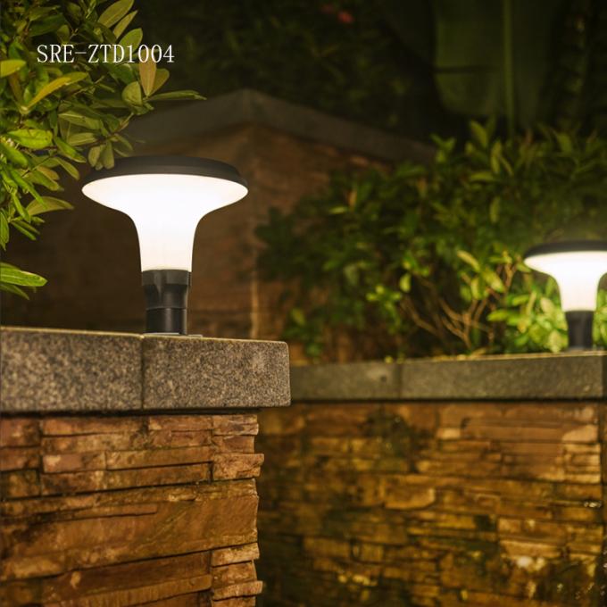 Van de eigentijdse Stijl Openlucht Waterdichte Duurzame Zonne het Aangedreven LEIDENE Licht Pijler Lichte Decoratie
