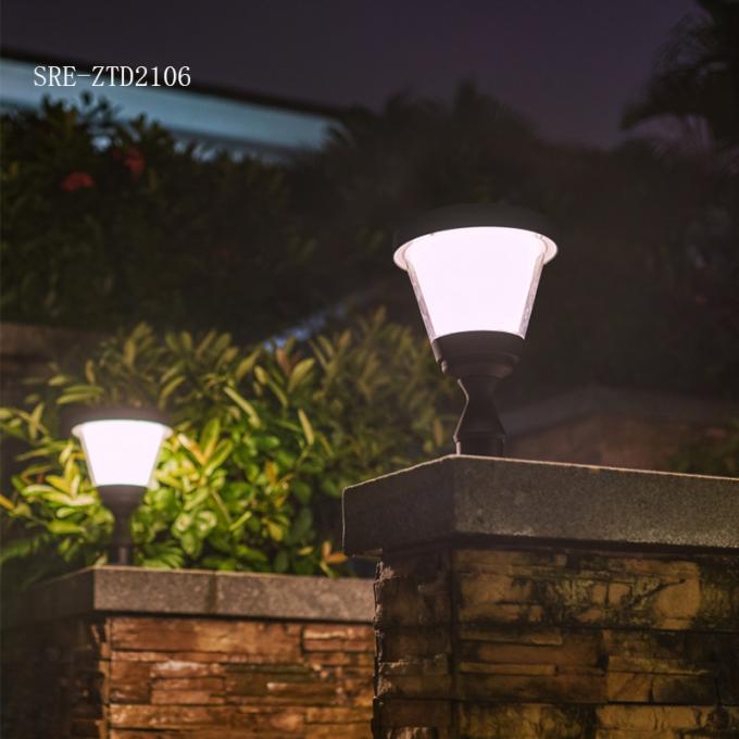 De zonne Lichte de Decoratie LEIDENE van de Tuin Lichte Waterdichte Pijler Pijlerlamp van Soalr