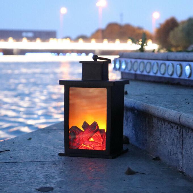 Van de LEIDENE van de de Open haardaa Batterij Vlamlantaarn Lampen Gesimuleerd de Binnenplaatszaal Decoratielicht