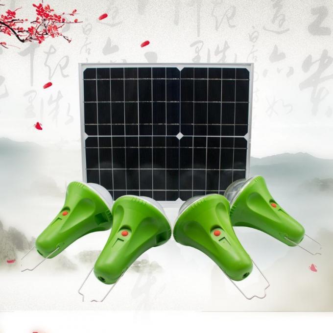 4 PCs-Lamp met de Generatorenergie van de Afstandsbediening Zonne-energie - besparingslamp