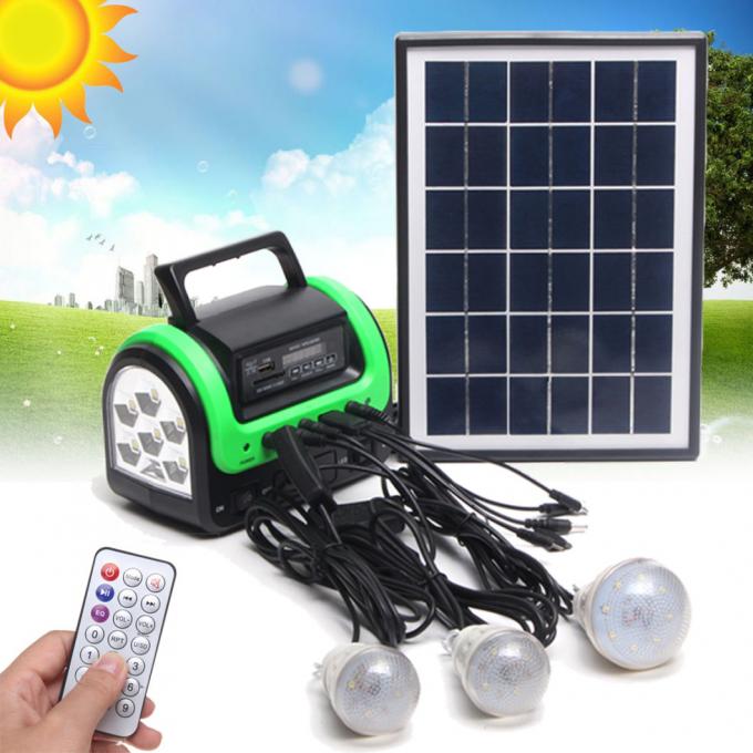 Nieuwe Draagbare Zonnelamp met 3 LEIDENE Zonnelamp met Mobiel Lasten5w 6V Zonnelicht
