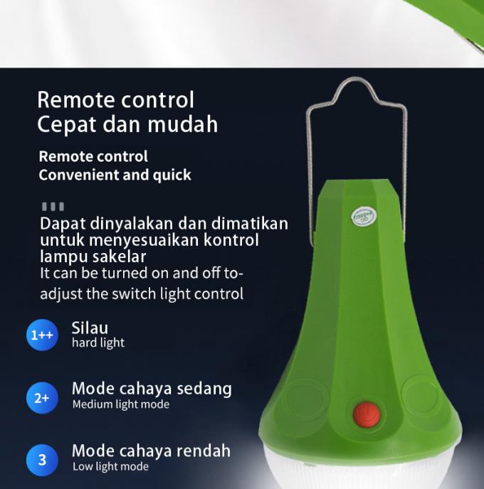 Één Draagbare Zonne het Laden van Tuo Four 25W Lamp die uit Mobiele Telefoon die Zonnelamp laden kamperen