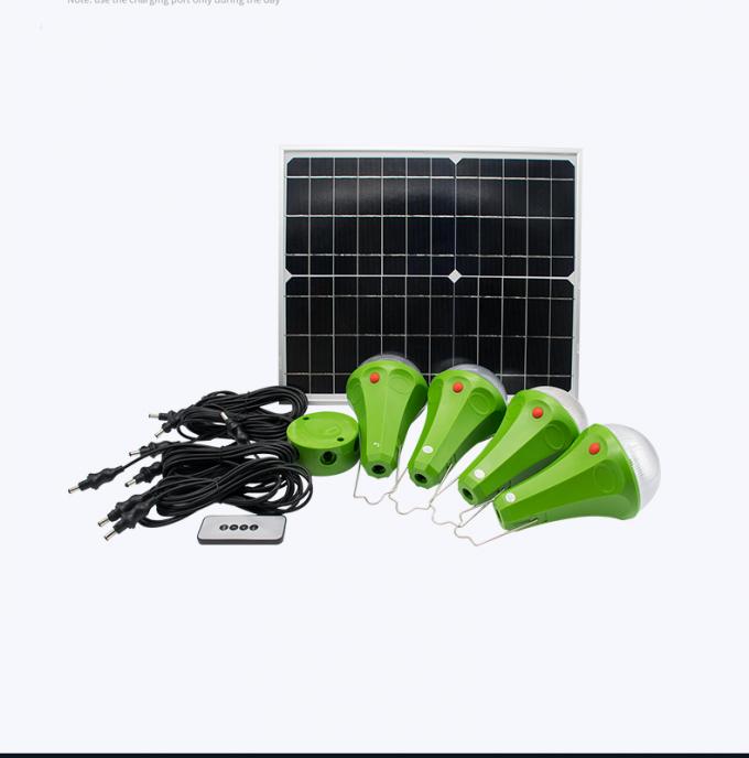 Één Draagbare Zonne het Laden van Tuo Four 25W Lamp die uit Mobiele Telefoon die Zonnelamp laden kamperen