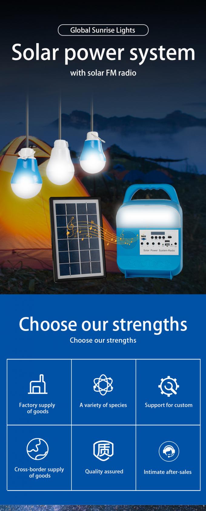Van het zonne LEIDENE van de de Autoverlichting Verlichtingsmateriaal de Multifunctionele Zonneverlichting van het de Berg Zonnehuishouden
