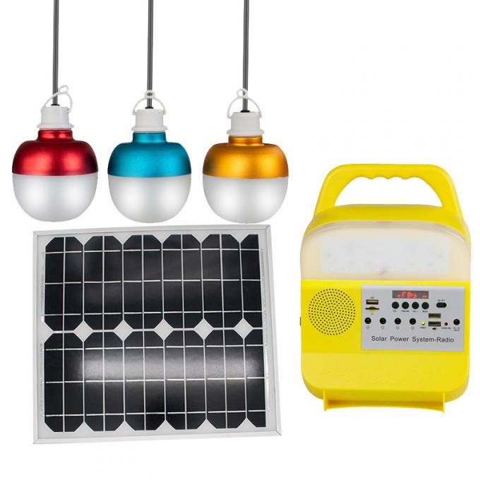 Multifunctionele Draagbare Spleet Zonne het Laden Lamp met Bluetooth-Spreker