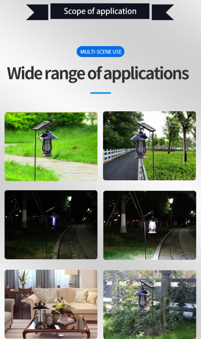 Zonne mug-Moord Lampverlichting mug-Doodt Intelligente Lichte Controlelamp