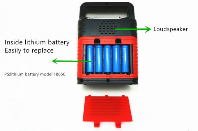ODM het Commerciële Lichte Systeem 8Hours van de 10 Watts Zonne-energie aan 30Hours 6