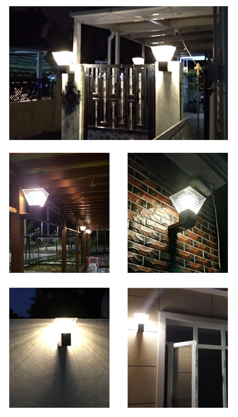 In het groot Openlucht Waterdicht 3000K 6000K Zonne de Muurlicht van IP65 met Ce RoHS