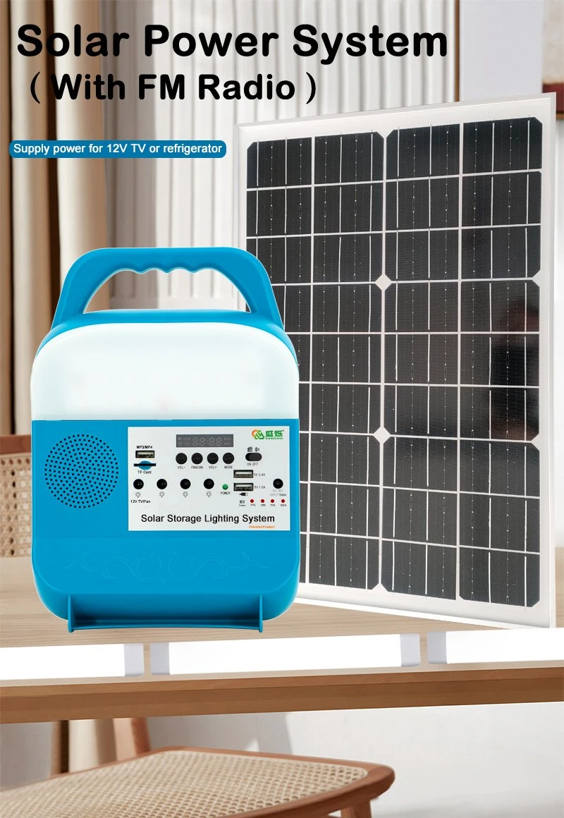 Hete Verkoop Draagbaar van de Macht van de Netzon Openlucht het Kamperen de Verlichtingssysteem van de Zonnepaneelmacht