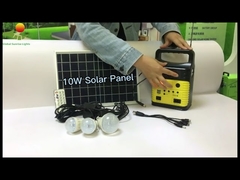 Solar Light Kits 10W zonnepaneellamp met FM-radio SRE3790