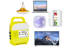 818-in het groot het Flitslicht LEIDENE van Mini Solar Kits Lighting System 45W Bollen die de Mobiele Last van USB aansteken